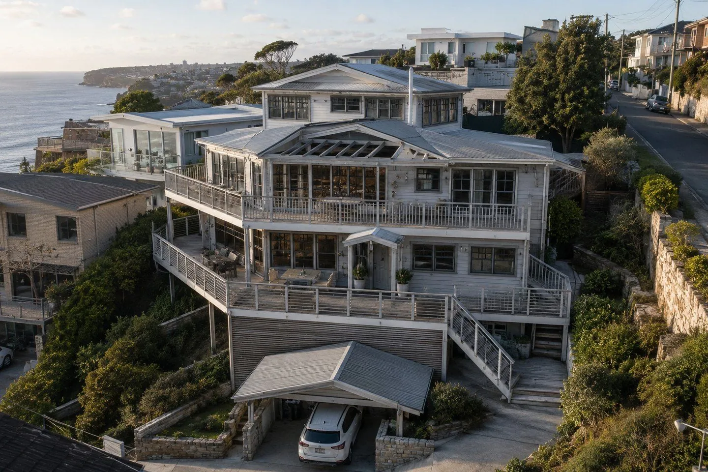 New home 3D render in Avalon by Northern Beaches Drafting