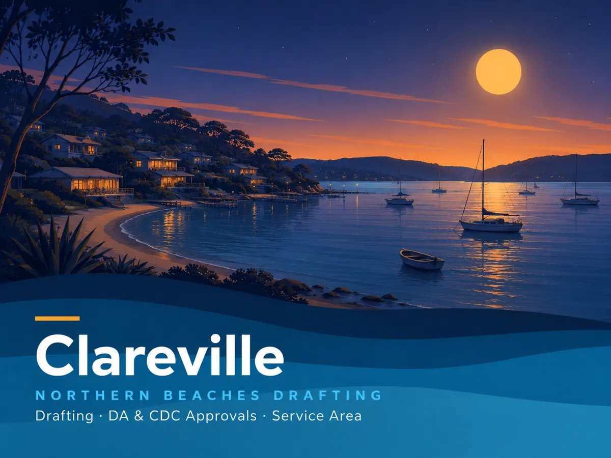 Coastal homes in Clareville