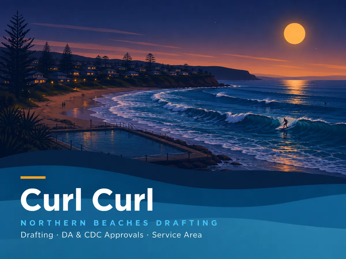 Coastal homes in Curl Curl