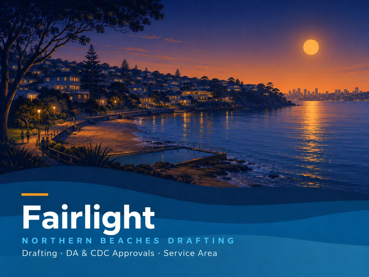 Coastal homes in Fairlight