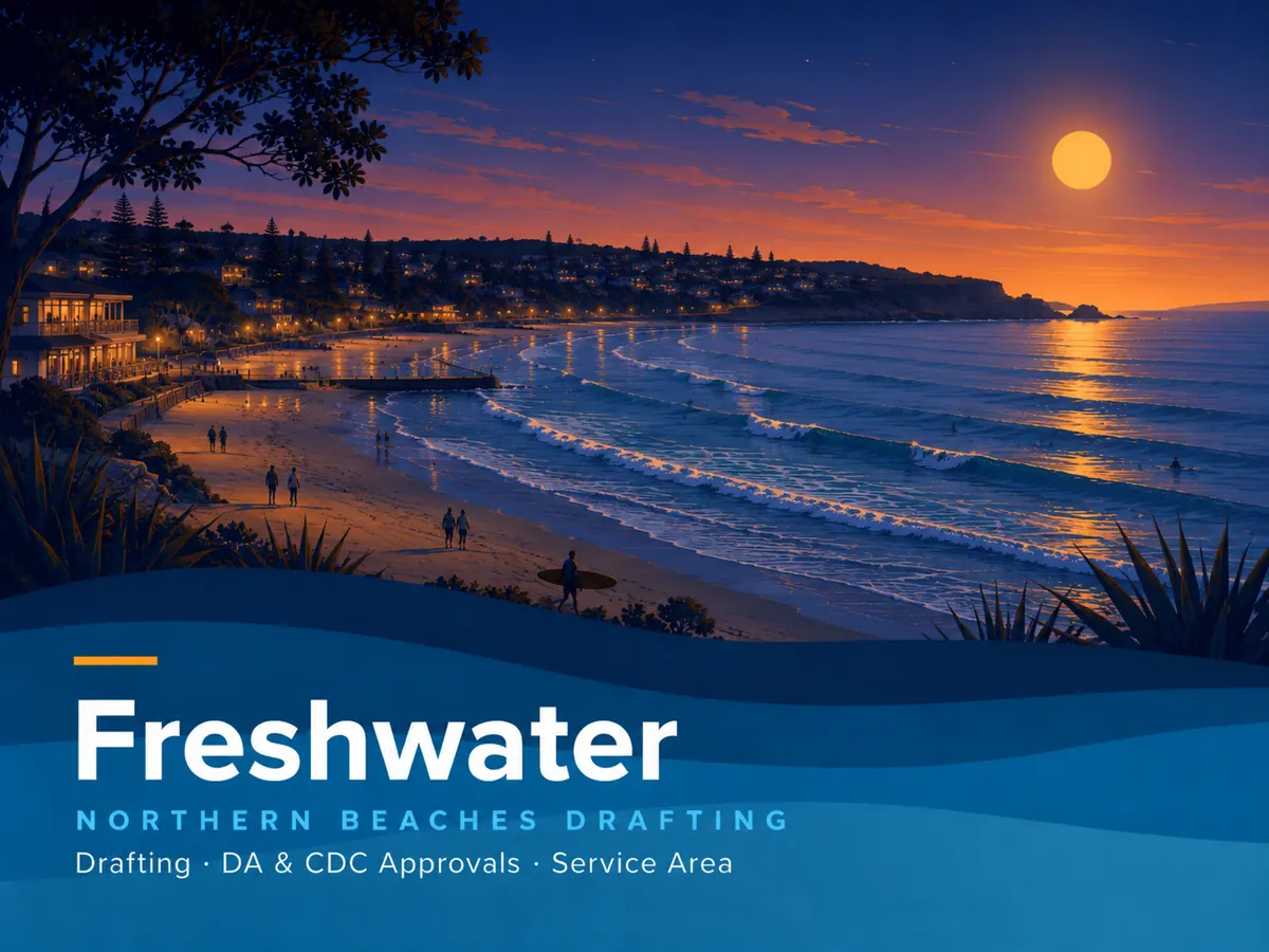 Coastal homes in Freshwater