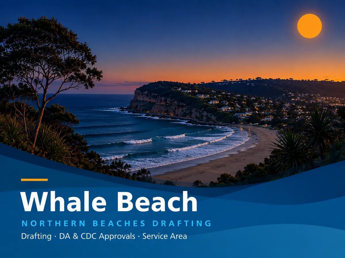 Coastal homes in Whale Beach